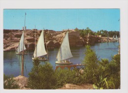 Aswan-general View At The Nile-used,perfect Shape - Assuan