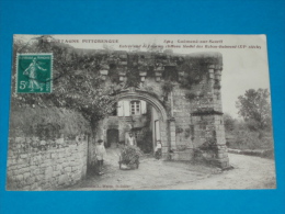 56) Guémené-sur-scorff - N° 8414 -  Entrée Sud De L'encien Chateau Féodal Des Rohan-guémené - Année 1911  - EDIT - Waron - Guemene Sur Scorff