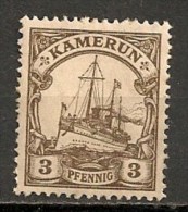 Timbres - Allemagne - Etranger - Colonie - Cameroun - 3 Pf. - Kameroen