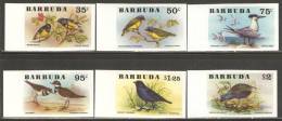 Barbuda 1976 Mi# 261-266 U ** MNH - Imperf. - Birds - Barbuda (...-1981)