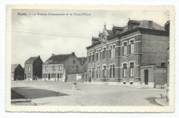 Carte Postale - PIPAIX - La Maison Communale Et La Grand'place - CPA  // - Leuze-en-Hainaut