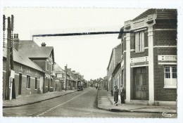 CPSM - Guiscard - Rue De Ham Et La Poste - Guiscard