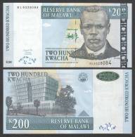 MALAWI  : Banconota 200 Kwacha - 2004 - FDS - Malawi