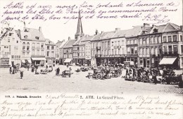 ATH - La Grand'Place - Carte Circulée 1906 - Ath