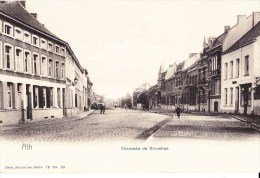 ATH - Chaussée De Bruxelles - Carte Circulée 1905 - Ath