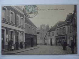 CPA   AUNEAU   RUE DE ROCHEFORT  LA POSTE - Auneau