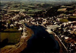 29-DAOULAS..LE FOND DE LA RIVIERE LE BOURG ET LE VIADUC.....CPSM GRAND FORMAT - Daoulas