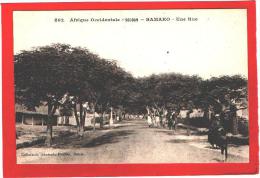 CPA: Mali - Bamako - Une Rue  (Editeur Fortier N°262) - Malí