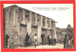 CPA: Mali - Tombouctou - Maison Habitée Par L'explorateur Allemand Barth  (Editeur Fortier N°382) - Malí