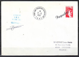 PORT-AUX-FRANCAIS-KERGUELEN    T.A.A.F. Le 6 5 1981  PAQUEBOT   Recu Le 15 JUIN  1981 Pour 45100 ORLEANS - Maritime Post
