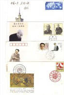 566/500 - CINA , Quattro Oggetti Postali Non Viaggiati - Lettres & Documents