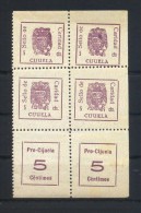 CIJUELA (GRANADA) GÁLVEZ B197 II- III - Eilbriefmarken