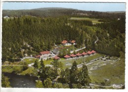 CPSM LE CHAMBON SUR LIGNON (Haute Loire) - Vue Aérienne : Camp Joubert - Le Chambon-sur-Lignon