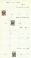Belgique Lot Préoblitérés - Typo Precancels 1929-37 (Heraldic Lion)