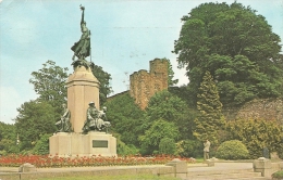 GB - Dev -Athelstone's Tower & War Memorial Rougemont Gardens, Exeter - Plastichrom N° WHS 4212 (circ. 1967) - Exeter