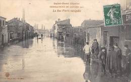 Saint Ouen    93    Inondations De 1910.  La Rue Pierre - Saint Ouen