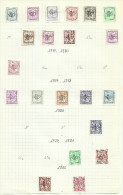 Belgique Lot Préoblitérés - Sobreimpresos 1951-80 (Chifras Sobre El Leon)