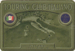 3-3601- Tessera Touring Club Italiano Periodo Fascista 1933 Con Bollino - Autres & Non Classés