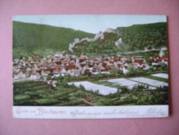 CP ALLEMAGNE -  GRUSS AUS BLAUBEUREN - ECRITE EN 1912 - Blaubeuren