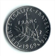 ** 1 FRANC SEMEUSE 1969 ETAT FDC  ** - 1 Franc