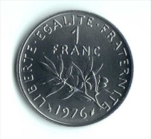 ** 1 FRANC SEMEUSE 1976 FDC  ** - 1 Franc