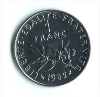 ** 1 FRANC SEMEUSE 1982 FDC  ** - 1 Franc