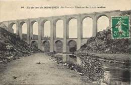 Dept Div- Haute Vienne -ref- V686 - Environs De Bessines Sur Gartempe - Viaduc De Rocherolles - Viaducs - - Bessines Sur Gartempe