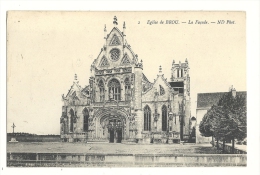 Cp, 01, Eglise De Brou, La Façade - Eglise De Brou