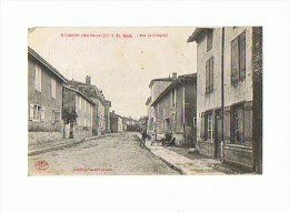 CPA 52 ECLARON Rue De L'Hopital - Eclaron Braucourt Sainte Liviere