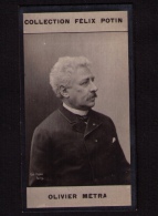 Petite Photo 1ère Collection Félix Potin (chocolat), Compositeur Olivier Métra, Photo Eugène Pirou, Paris, Vers 1900 - Albumes & Colecciones