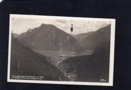 50134     Austria,   Hollengebirgsseilschwebeb Ahn Mit  Blick  Auf  Ebensee,  Traunsee Salzkammergut,  VG  1930 - Ebensee