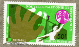 Nelle CALEDONIE : Jeux Sportifs Du Pacifique-Sud : Voley-ball - Sport - - Used Stamps