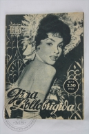 Old 1950´s Small Magazine Cinema/ Movie Actors - 28 Pages, 12 X 16 Cm - Actress: Gina Lollobrigida - Magazines