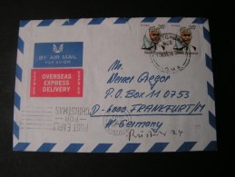 == NZ 1982 MeF Express  Kl. Riß  Not Perfect - Storia Postale