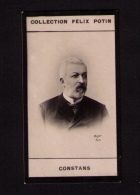 Petite Photo 1ère Collection Félix Potin (chocolat), Homme Politique Constans, Photo Boyer, Paris, Vers 1900 - Alben & Sammlungen