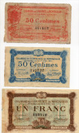 82 - Montauban - 1 Franc Et 50 Centimes 1921 Et 50centimes 1914 - Chamber Of Commerce