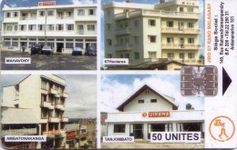 MADAGASCAR PRIVEE PRIVATE CARD IMMOBILIER REAL ESTATE 50U UT - Madagascar