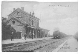 Harnes (62) - Intérieur De La Gare. Bon état, Non Circulé. - Harnes