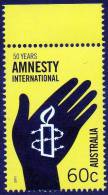 Australia 2011 60c Amnesty International 50 Years MNH - Nuevos