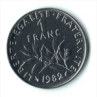 ** 1 FRANC SEMEUSE 1982 FDC  ** - 1 Franc