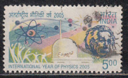 India Used 2000,  Einstein, Physics, Atom, Energy, Science, 9th Definitive Series (sample Image) - Gebruikt