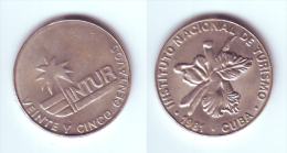 Cuba 25 Centavos 1981 Visitor´s Coinage - Kuba