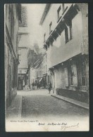 Diest. La Rue Du Plat. Animée. - Diest