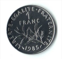 ** 1 FRANC SEMEUSE 1985 FDC  ** - 1 Franc