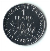 ** 1 FRANC SEMEUSE 1985 FDC  ** - 1 Franc