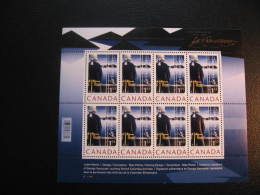 F07-15  SC#  2219  Feuille De 8, Capitaine Vancouver Captain; Sheet Of 8;   2007 - Hojas Completas