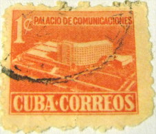 Cuba 1952 Post Office Rebuilding Fund 1c - Used - Used Stamps