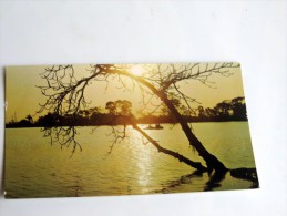 Carte Postale Ancienne : TAIWAN : TAIPE : The Sunset Of Tan-shui River - Taiwan