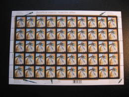 F07-35   SC#  2237  Feuille De 50, Insectes Utiles, AEschne; Beneficial Insects, Darner; Sheet Of 50;    2007 - Full Sheets & Multiples