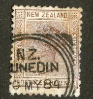 N318  New Zealand 1882    Scott #65 (o)  Offers Welcome! - Gebruikt